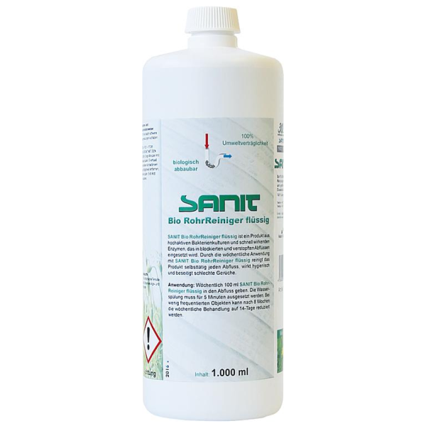 SANIT-CHEMIE SANIT BIO RohrReiniger flüssig 1.000ml Flasche