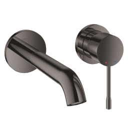 Grohe Essence Waschtischarmatur M, 2-Loch Montage, Hard Graphite