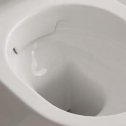 Scarabeo Moon Stand-Tiefspül-WC ohne Spülrand, weiß 54,5 x 36 cm