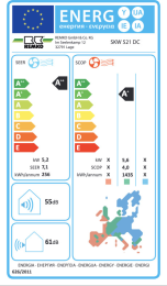 Remko Raumklimageräte SKW 521 DC - Klimaanlage zum Kühlen und Heizen