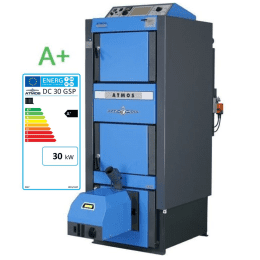 Atmos Kombikessel DC 30 GSP Holz/Pellet Kessel mit Pelletbrenner A 25 GS