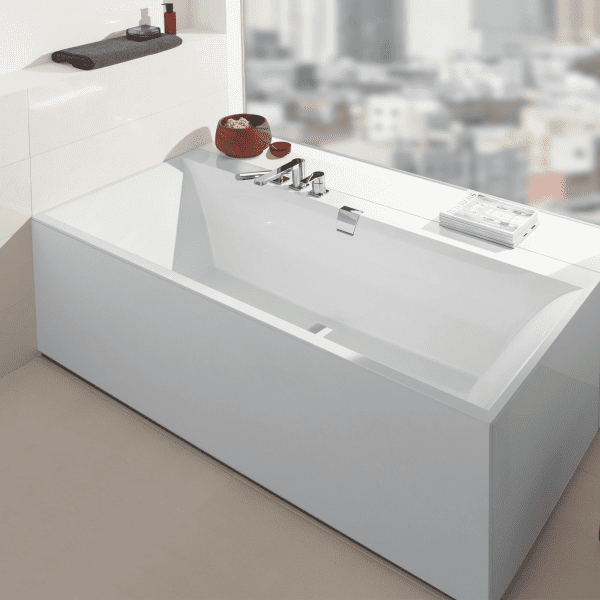 Villeroy & Boch Squaro Edge 12 Rechteck-Badewanne, Einbau 170x75 cm weiß