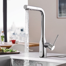 Grohe Essence Spültisch Einhebelmischer, verchromt