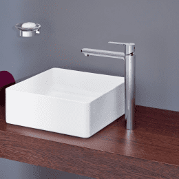 Grohe Lineare Waschtischarmatur erhöht XL-Size mit EcoJoy, chrom
