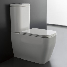 Scarabeo Teorema 2.0 Monoblock Stand-Tiefspül-WC weiß