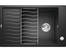 Blanco Elon XL 6 Silgranitspüle, 780x500 mm, mit Ablaufsystembedienung, Anthrazit