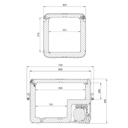 Dometic CFX3 55 AC/DC Kompressorkühlbox 48 Liter