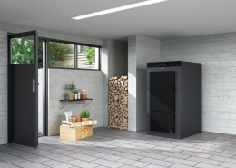 Viessmann Vitoligno 200-S 35 kW vitographite