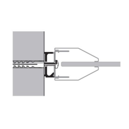 Artweger Twinline 2 ZusatzprofilStapelprofil 10x1500mm silber Artweger Twinline 2 ZusatzprofilStapelprofil 10x1500mm silber