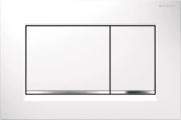 Geberit Sigma20 Betätigungsplatte SIGMA20, weiß / chrom