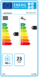 Weishaupt Paket WTC-GW 25-B C, Aufputz Gas-Brennwertgerät