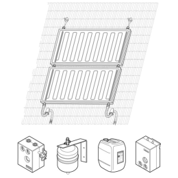 Weishaupt Paket Aufdach mehrr. 2x1 AHM F2 in Verbindung mit Kombispeicher