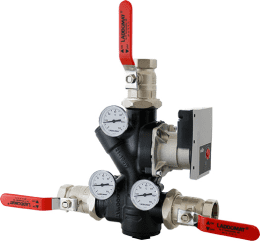 Atmos Laddomat 21-100 mit Wilo Para 8m für Kessel von 14 bis 35 kW