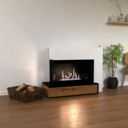 Glow Fire Narvik Links Ethanolkamin