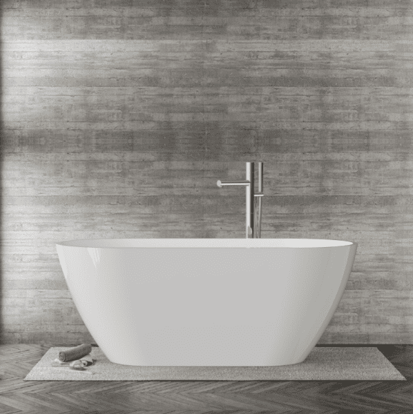 Premium Pure 1600 freistehende Badewanne 160x73x58 cm