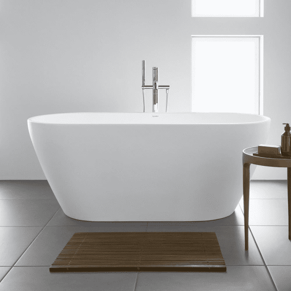 Duravit D-Neo freistehende Badewanne, oval 600x750 mm weiß matt