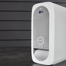 Grohe Blue Home Spültischarmatur Connected, mit Kühleinheit und Wasserfilter, verchromt