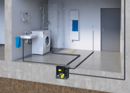 Zehnder UFB 200/30 Schmutzwasser-Hebeanlage (Unterflur)