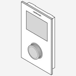 Weishaupt Raumgerät-Set WEM-RG2 2.4 für WTC-G 15 bis 150