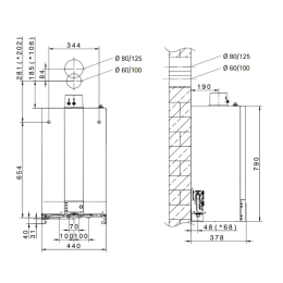 WOLF Gasbrennwert-Heiztherme CGB-2-14 ComfortLine, mit hocheff. Heizkreispumpe