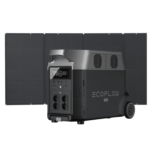 EcoFlow DELTA Pro 3600 Wh Portable Powerstation mit 400 W tragbarem Solarpanel