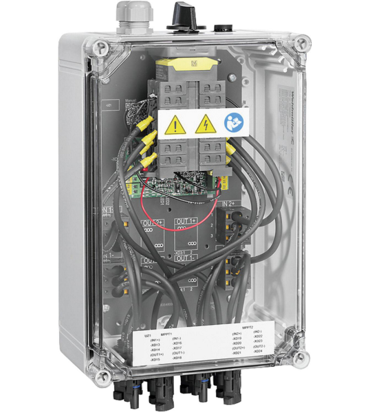 Weidmüller PV Feuerwehrschalter, 2MPP, 2E/1A, 2x34A, WM4C - 0% MwSt (Angebot gemäß §12 Abs.3 UstG)