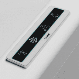 Riho Lima Easypool 3.1 Badewanne 190 x 90 cm Touch, Farblicht, Lautsprecher