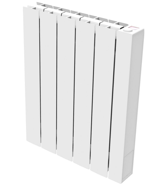 fondital Aluminium-Heizkörper Elektrisch eBlitz Wi-Fi, 1000 Watt, weiß RAL 9010