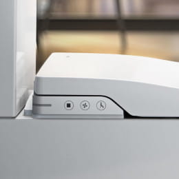 Roca Inspira In-Wash Stand-Dusch-WC-Kombination, Komplettanlage mit WC-Sitz