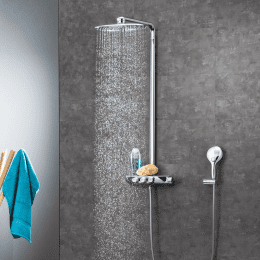 Grohe Rainshower SmartControl Brausegarnitur Duo 360 mit Thermostat, 2 Strahlen, Chrom Grohe Rainshower SmartControl Brausegarnitur Duo 360 mit Thermostat, 2 Strahlen, Chrom