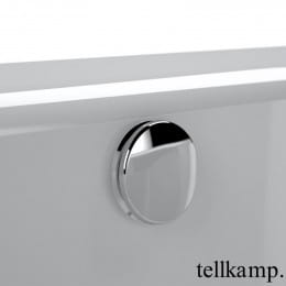 Tellkamp Solitär freistehende Oval Badewanne 179,5 x79,5 cm