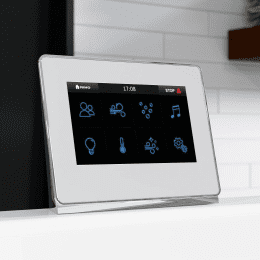 Riho Carmen 180/weiß/Touch+Heizung schwarz Hydro 3+4 Aero 24/Touch + Farblicht