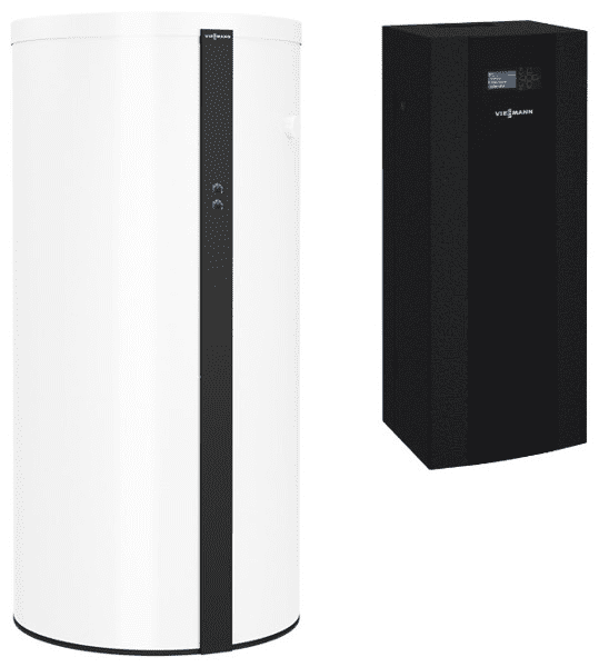 Viessmann Vitocell 120-E SVW 910l S1 vitopearlwhite, Vitotrans 353 PBLA