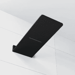 Steinberg 390 Kopfbrause, 60x25 cm, 2 Strahlarten, schwarz matt