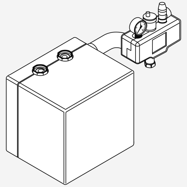 Weishaupt Systemtrennung WHI sepa 45 #2 bis 45 kW in Verbindung mit Pumpen/Mischergruppen