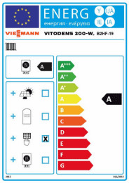 Viessmann Paket Vitodens 200-W B2HH 19 kW 7" Display, Montagehilfe und Anschlussset
