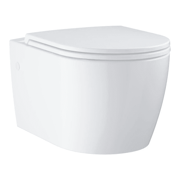 Grohe Bau Ceramic -Wand-WC mit SoftClose-Sitz, Rimless, alpinweiß