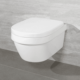 Villeroy & Boch Architectura Wand-WC mit DirectFlush mit WC-Sitz, weiß