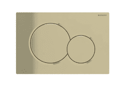 Geberit Sigma01 Betätigungsplatte SIGMA30, edelmessing galvanisiert