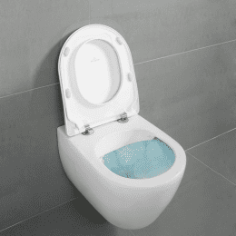 Villeroy & Boch Subway 2.0 Wand-WC mit DirectFlush mit WC-Sitz, mit CeramicPlus, weiß