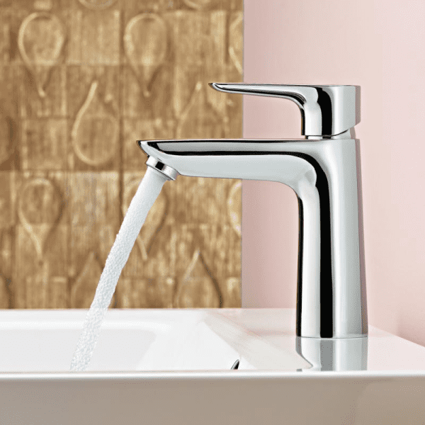 Hansgrohe Waschtischmischer 110 Talis E chrom mit Push-Open Ablaufgarnitur
