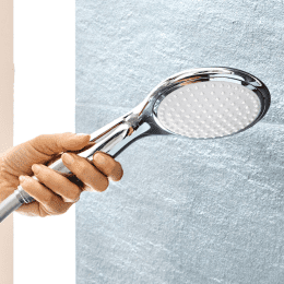 Grohe Rainshower SmartControl Aufputz-Duschsystem mit Thermostat mit EcoJoy, chrom/moon white Grohe Rainshower SmartControl Aufputz-Duschsystem mit Thermostat mit EcoJoy, chrom/moon white