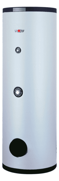 Wolf Warmwasserspeicher SE-2-150 silber, mit Doppelschicht-Emaillierung