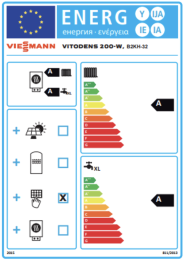 Viessmann Vitodens 200-W B2KH 2,5-32kW 3.5"