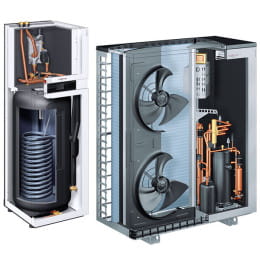 Viessmann Vitocal 222-A Luft-Wärmepumpe in Monoblock-Ausführung