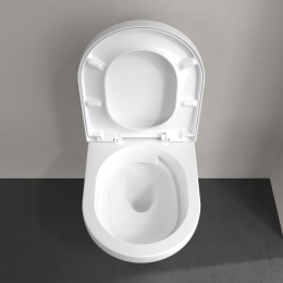 Villeroy & Boch Architectura Wand-WC mit SoftClosing-Sitz, TwistFlush, Alpinweiß
