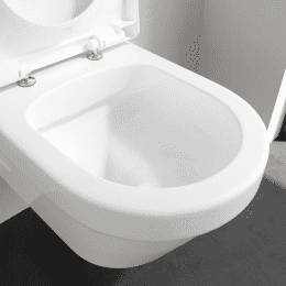 Villeroy & Boch Architectura - Wand-WC, mit Sitz SoftClose, Rimless, mit CeramicPlus Alpinweiß