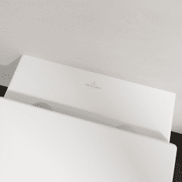 Villeroy & Boch Subway 3.0 Wand-WC mit TwistFlush mit WC-Sitz, mit CeramicPlus, weiß