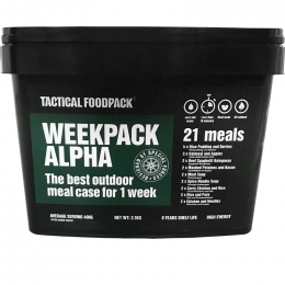 Tactical Foodpack Outdoor Nahrung Weekpack Alpha 2080 g Notration
