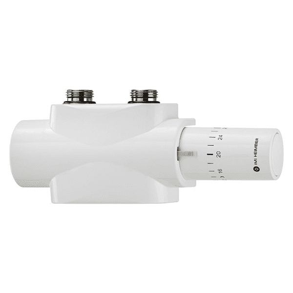 HEIMEIER Heimeier Multilux 4-Eclipse-Set mit Halo, Zweirohrbetrieb 3/4", weiß RAL 9016